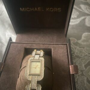 Michael Kors Gold Crystal Watch